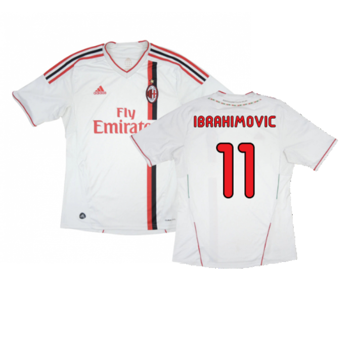 AC Milan 2011-12 Away Shirt (XXL) (Good) (Ibrahimovic 11)