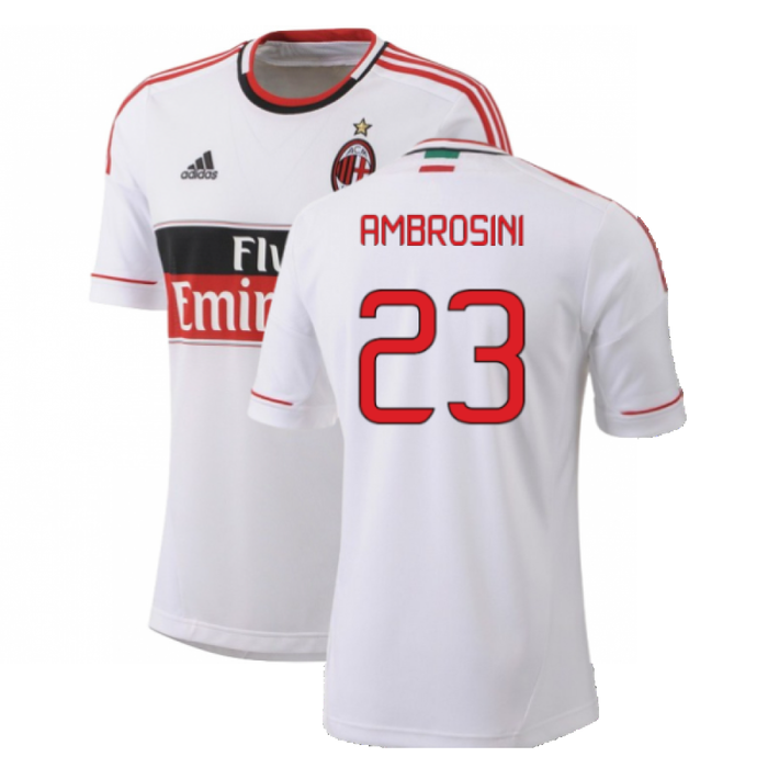 AC Milan 2012-13 Away Shirt (M) (Good) (Ambrosini 23)