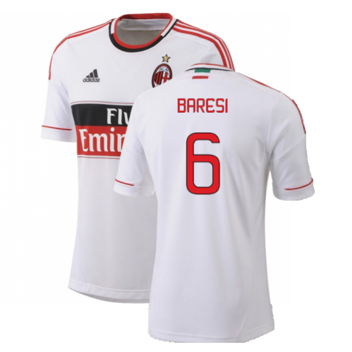 AC Milan 2012-13 Away Shirt (M) (Good) (Baresi 6)