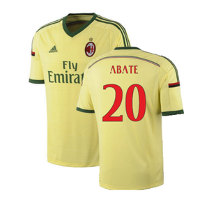 AC Milan 2014-15 Third Shirt (XL) (Very Good) (Abate 20)_0