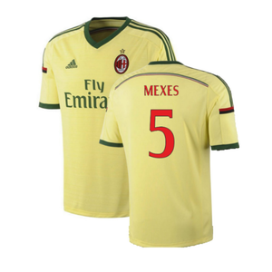 AC Milan 2014-15 Third Shirt (XL) (Very Good) (Mexes 5)_0