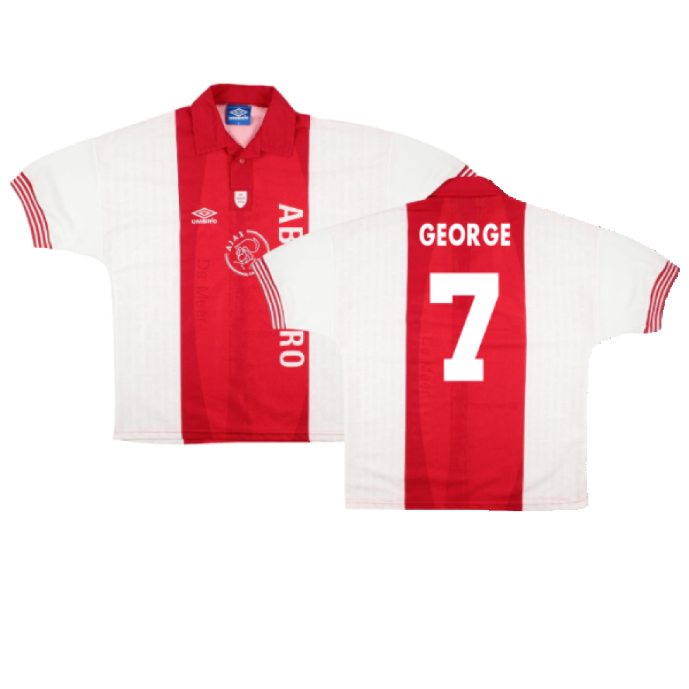Ajax 1995-96 Special Home Shirt (M) (Excellent) (George 7