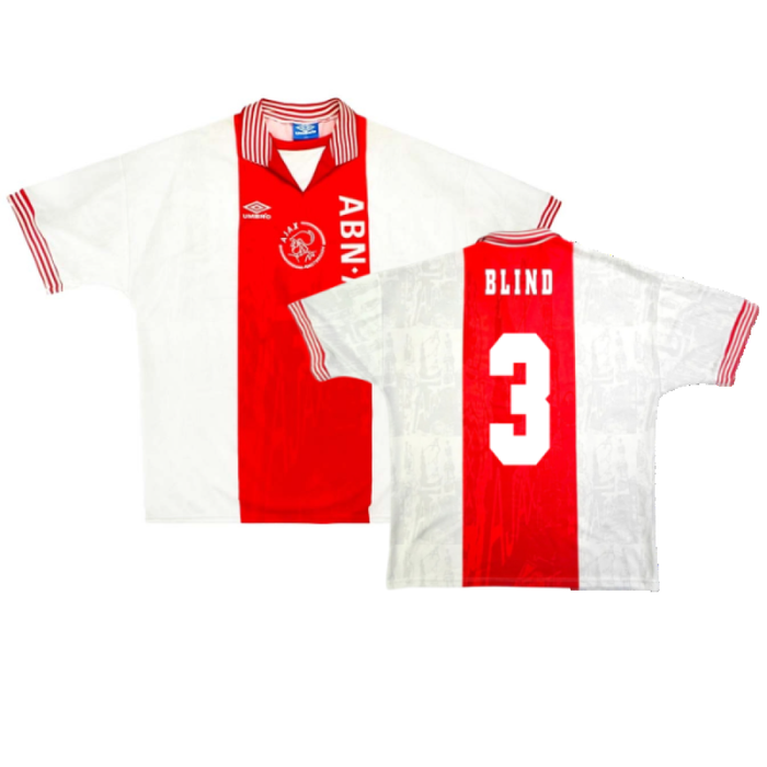 Ajax 1996-97 Home Shirt (Excellent) (Blind 3)