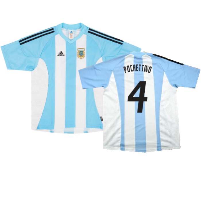 Argentina 2002-04 Home Shirt (L) (Excellent) (Pochettino 4)