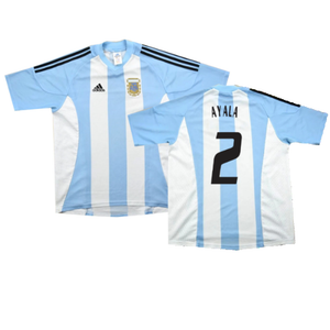 Argentina 2002-04 Home Shirt (L) (Excellent) (Ayala 2)_0
