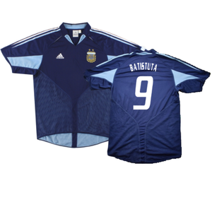 Argentina 2004-05 Away Shirt (L) (Excellent) (BATISTUTA 9)_0