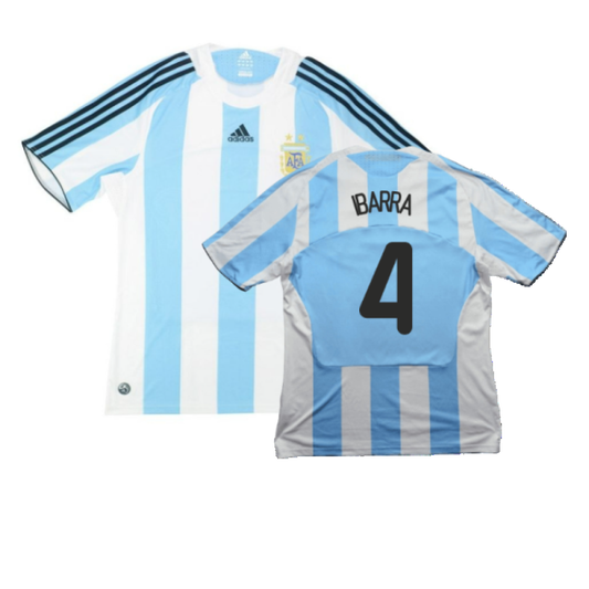 Argentina 2008-09 Home Shirt (S) (Very Good) (Ibarra 4)_0