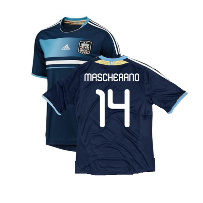 Argentina 2011-2012 Away Shirt (Good) (Mascherano 14)