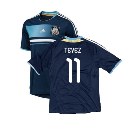 Argentina 2011-2012 Away Shirt (Good) (Tevez 11)_0