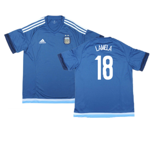 Argentina 2015-16 Away Shirt (Mint) (Lamela 18)_0