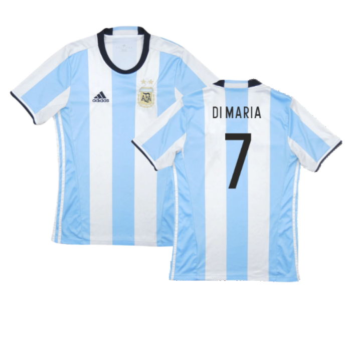 Argentina 2016-17 Home Shirt (Excellent) (Di Maria 7)