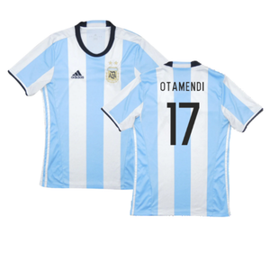 Argentina 2016-17 Home Shirt (Excellent) (Otamendi 17)_0