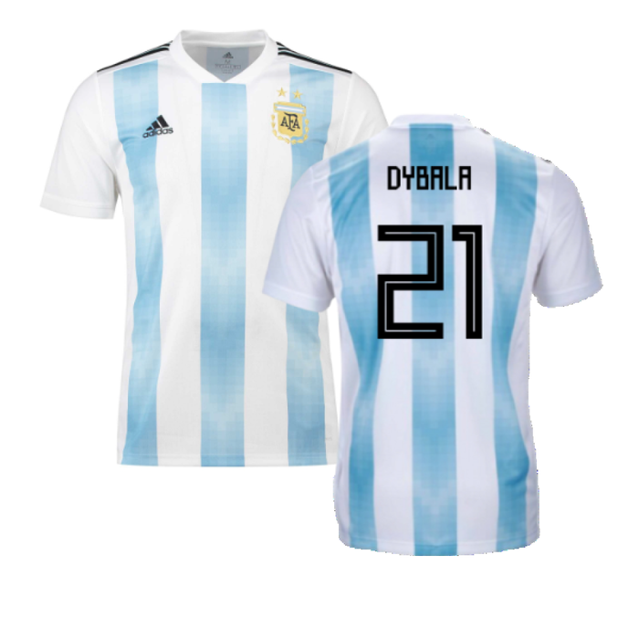 Argentina 2018-19 Home Shirt (LB) (Dybala 21) (BNWT)