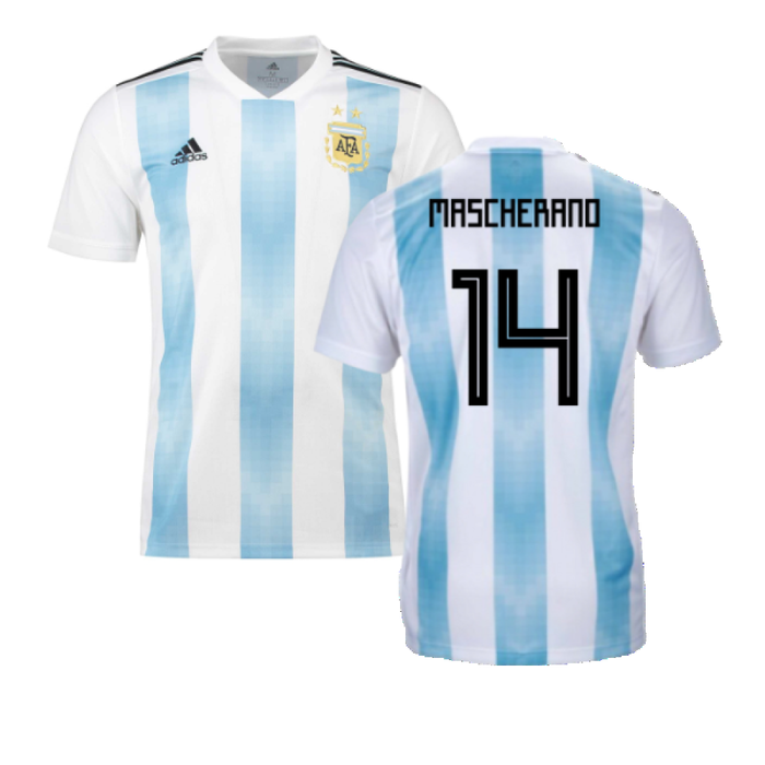 Argentina 2018-19 Home Shirt (LB) (Mascherano 14) (BNWT)