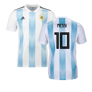 Argentina 2018-19 Home Shirt (XL) (Excellent) (Messi 10)_0