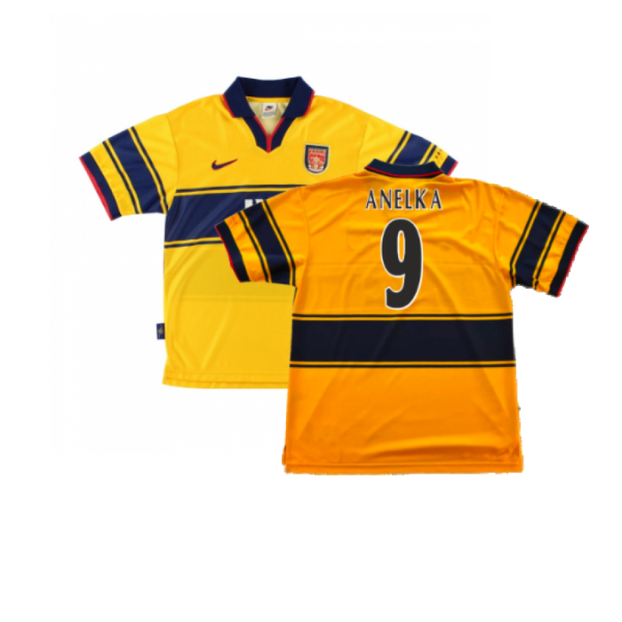 Arsenal 1997-99 Away Shirt (Excellent) (Anelka 9)