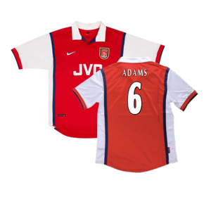 Arsenal 1998-99 Home Shirt (2XL) (Good) (Adams 6)_0