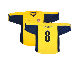 Arsenal 1999-2001 Away Shirt (2XL) (Excellent) (Ljungberg 8)_0