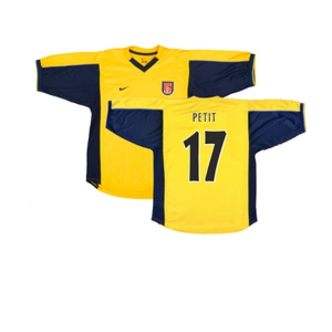 Arsenal 1999-2001 Away Shirt (2XL) (Excellent) (Petit 17)_0