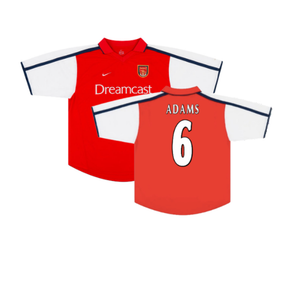 Arsenal 2000-02 Home Shirt (S) (Very Good) (Adams 6)_0