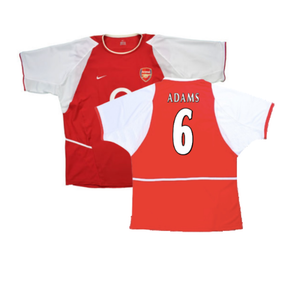 Arsenal 2002-04 Home Shirt (XXL) (Very Good) (Adams 6)_0