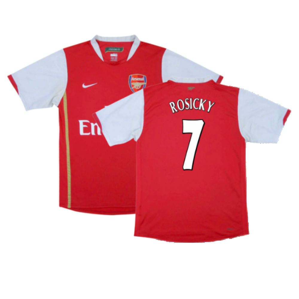 Arsenal 2006-08 Home Shirt (XL) (Excellent) (Rosicky 7) – Classic Arsenal 2006-08 Home Shirt (XL) (Excellent) (Rosicky 7) – Classic