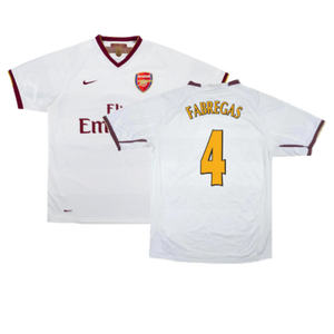 Arsenal 2007-08 Away Shirt (XL) (Excellent) (Fabregas 4)_0