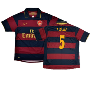 Arsenal 2007-08 Third Shirt (XLB) (Good) (Toure 5)_0