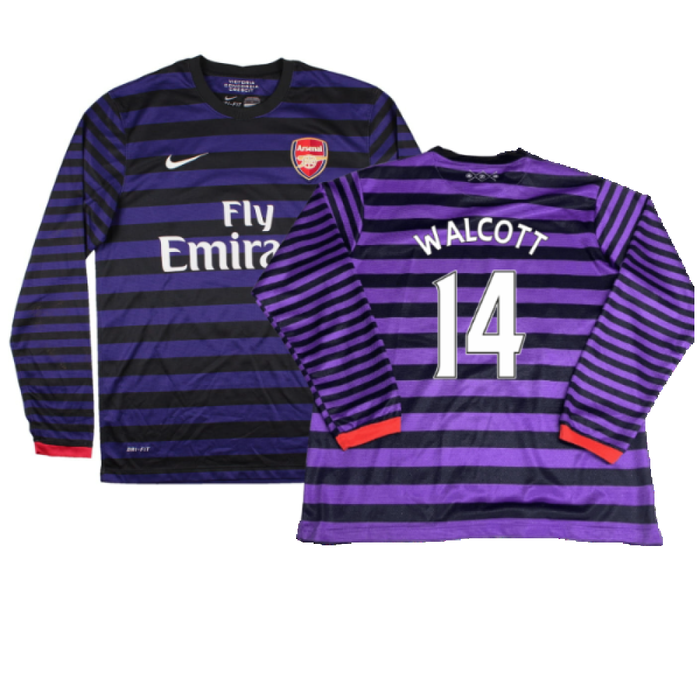 Arsenal 2012-13 Away Long Sleeve Shirt (M) (Good) (Walcott 14)