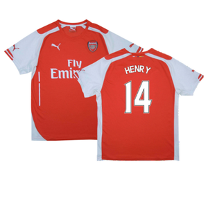 Arsenal 2014-15 Home Shirt (M) (Mint) (Henry 14)_0