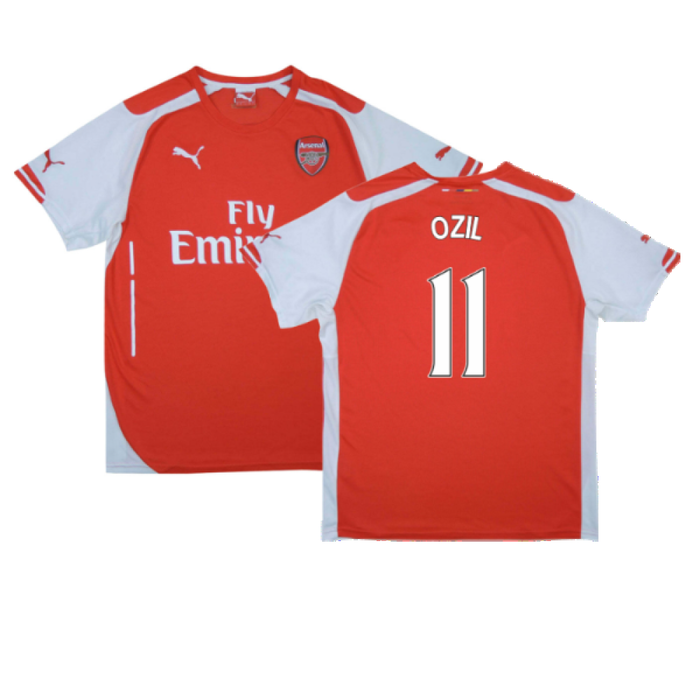 Arsenal 2014-15 Home Shirt (M) (Excellent) (Ozil 11)