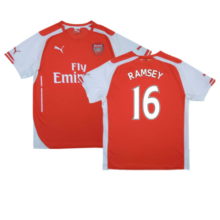 Arsenal 2014-15 Home Shirt (M) (Mint) (Ramsey 16)