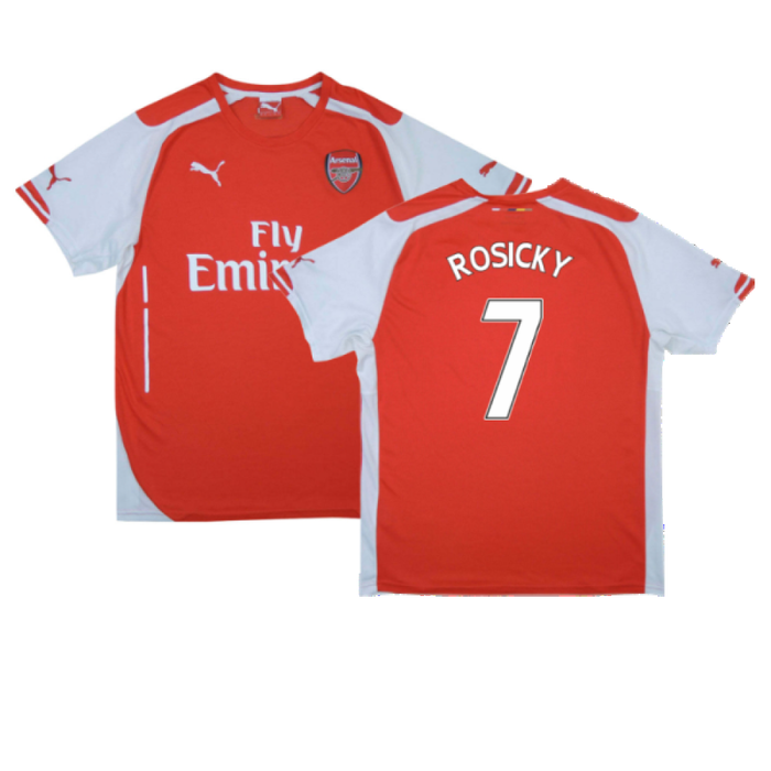 Arsenal 2014-15 Home Shirt (M) (Mint) (Rosicky 7)