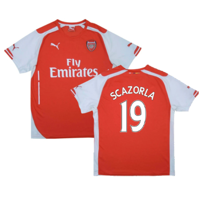 Arsenal 2014-15 Home Shirt (L) (S.Cazorla 19) (Very Good)