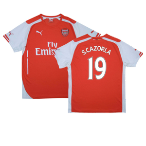 Arsenal 2014-15 Home Shirt (XS) (Mint) (S.Cazorla 19)_0