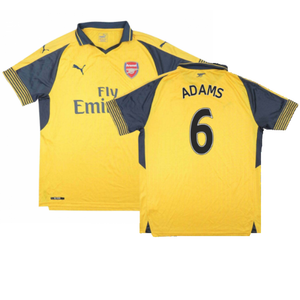 Arsenal 2016-17 Away Shirt (M) (Very Good) (ADAMS 6)_0