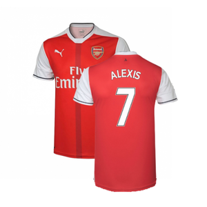 Arsenal 2016-17 Home Shirt (M) (Mint) (Alexis 7)_0