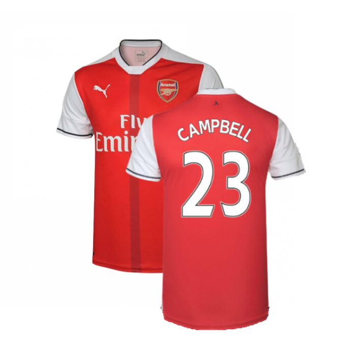 Arsenal 2016-17 Home Shirt (L) (Mint) (CAMPBELL 23)