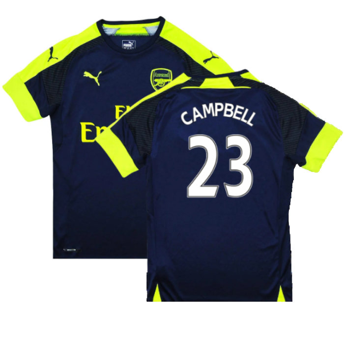 Arsenal 2016-17 Third Shirt (XS) (Mint) (CAMPBELL 23)