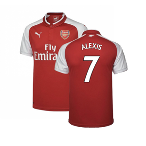 Arsenal 2017-18 Home Shirt (S) (Mint) (Alexis 7)_0