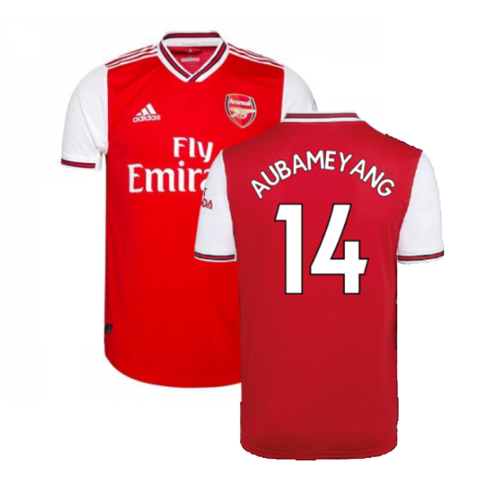 Arsenal 2019-20 Home Shirt (M) (Excellent) (AUBAMEYANG 14)