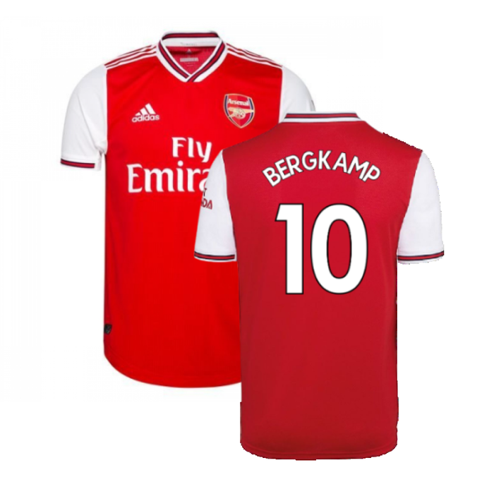 Arsenal 2019-20 Home Shirt (M) (Excellent) (BERGKAMP 10)