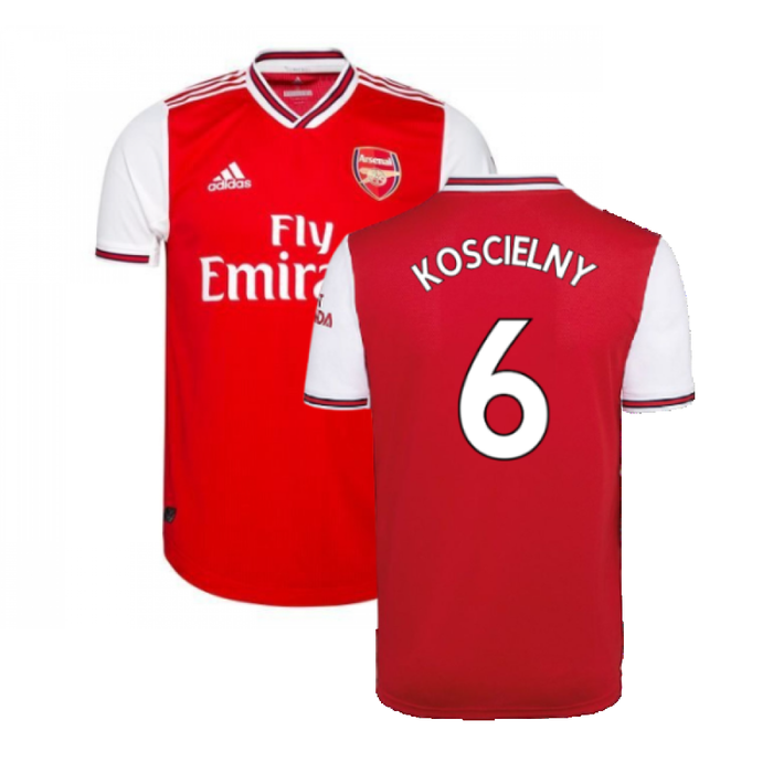 Arsenal 2019-20 Home Shirt (XL) (Very Good) (KOSCIELNY 6)