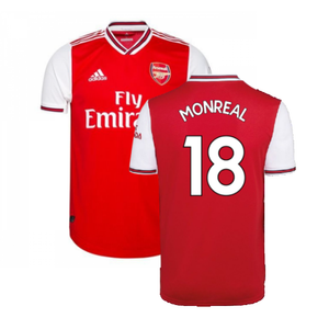 Arsenal 2019-20 Home Shirt (Excellent) (MONREAL 18)_0