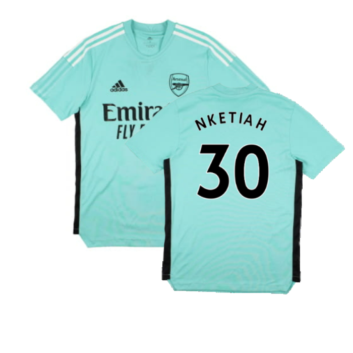 Arsenal 2021-2022 Adidas Training Shirt (XS) (NKETIAH 30) (Excellent)