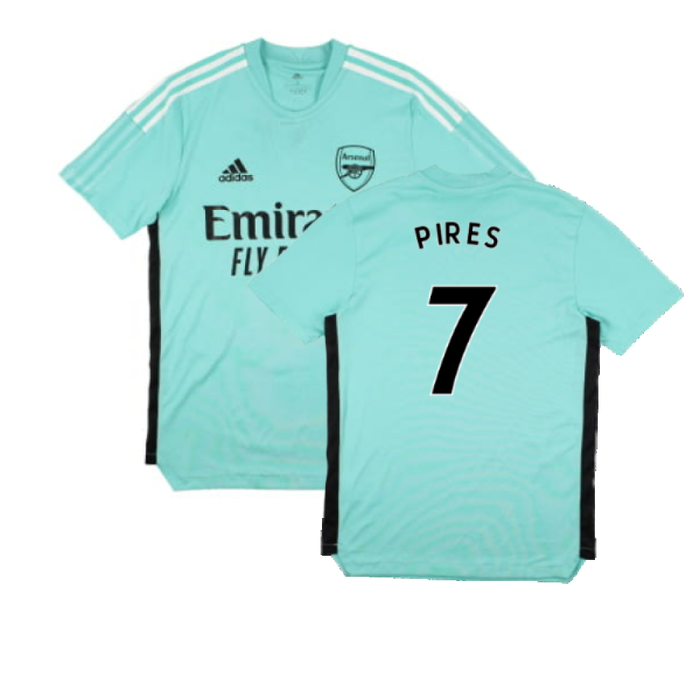 Arsenal 2021-2022 Adidas Training Shirt (XS) (PIRES 7) (Excellent)