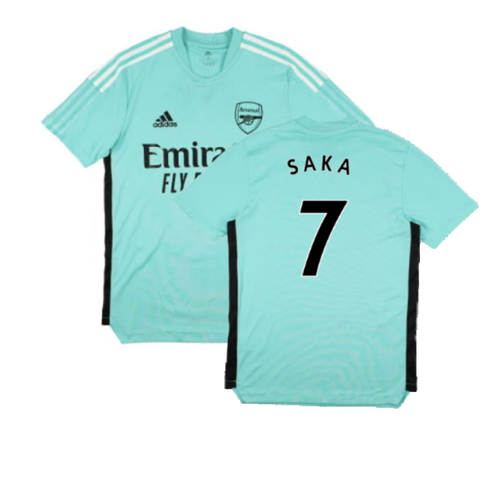 Arsenal 2021-2022 Adidas Training Shirt (XS) (SAKA 7) (Excellent)