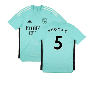 Arsenal 2021-2022 Adidas Training Shirt (XS) (Thomas 5) (Excellent)_0