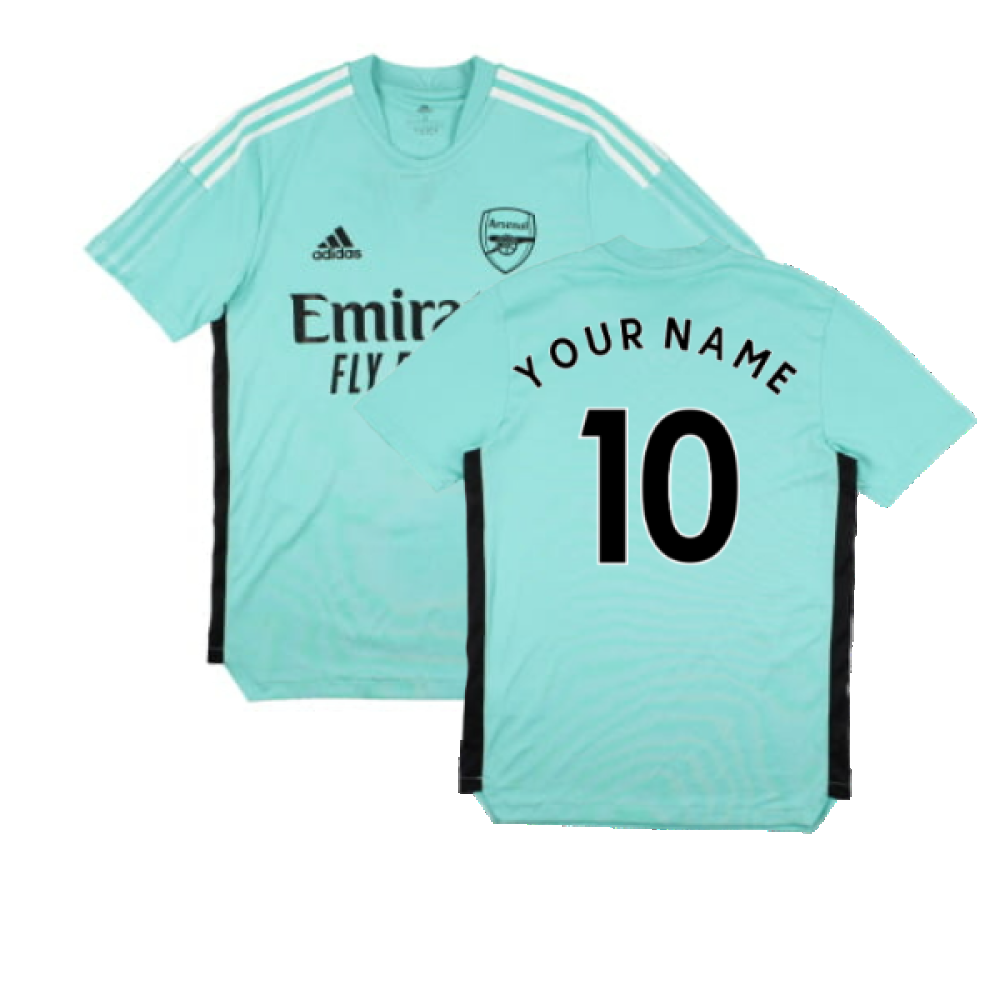 Arsenal 2021-2022 Adidas Training Shirt (XS) (Your Name 10