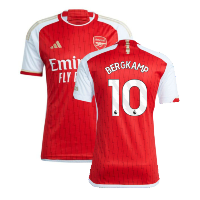 Arsenal 2023-24 Home Shirt (XXLB) (Bergkamp 10) (Excellent)